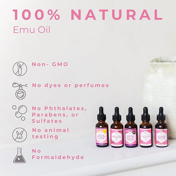 Leven Rose Pure Emu Oil for Skin 2oz