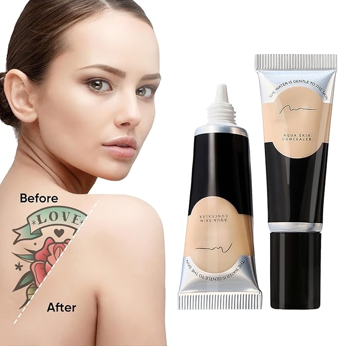 Tattoo Cover Up Makeup Waterproof,Makeup Cover Up,Leg,Body,Waterproof No transfer,Coverage Perfector,Concealer (03 Brown)