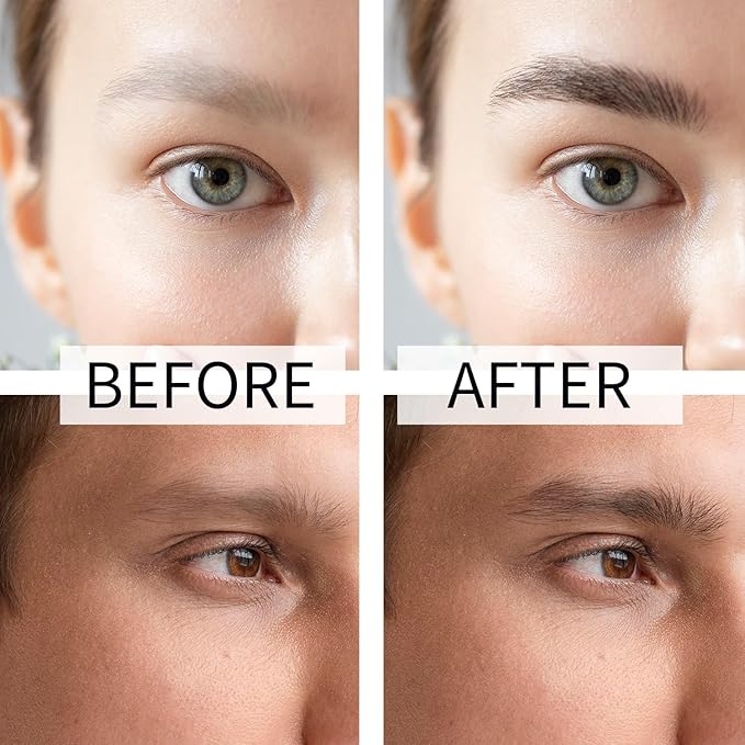 HANMU Eyebrow Growth Serum,For Rapid Enhancing Brow Growth Faster,Fuller,Thicker,Non Irritating Eye Brow Serum Enhancer 4ml