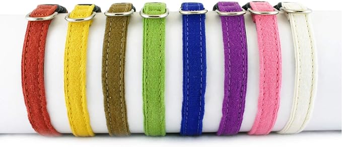 Toy Dog Collars (Natural)