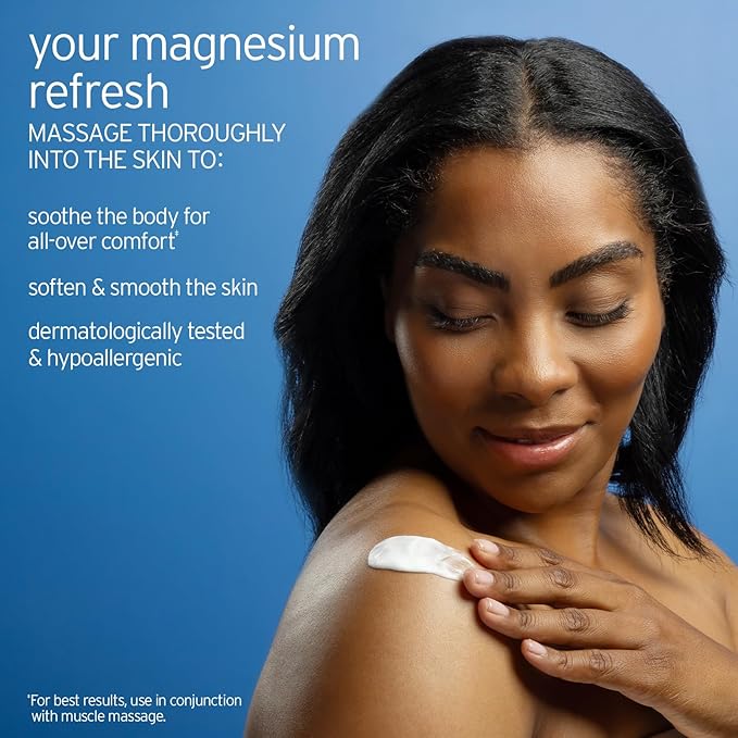 LIFE-FLO Magnesium Lotion - New and Improved Unscented Body Lotion with Magnesium Chloride from The Zechstein Seabed - Soothes Muscles and Joints When Massaged into The Skin - Hypoallergenic - 8oz