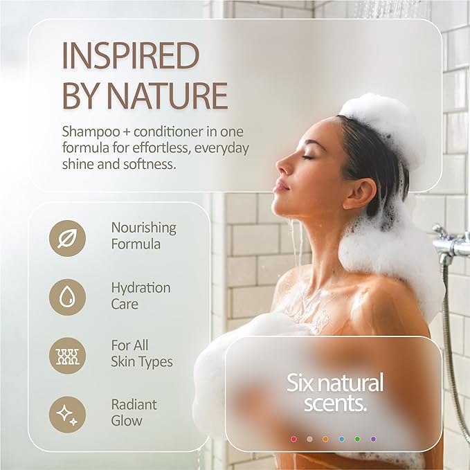 SILK Moisturizing Body Wash for Woman & Man - Daily Hydrating Shower Gel and Foaming Cleanser with Vitamin E and Glycerin, Rich Lather for Dry Skin Care, Shea Butter Scent, 16.9 Fl Oz