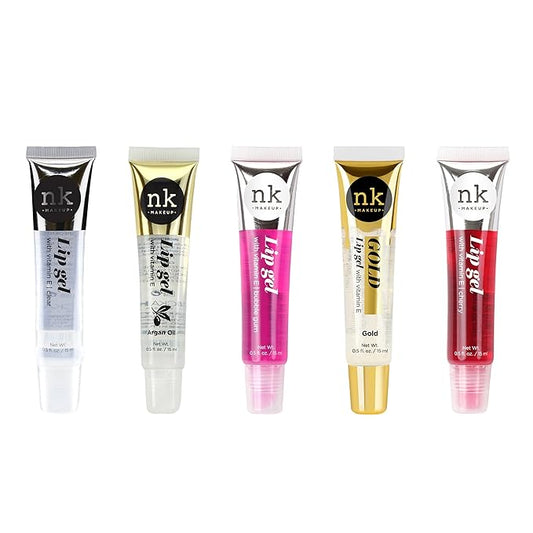 NICKA K NEW YORK Lip Gel, Hydrating, Lightweight, Glides on Effortlessly, Non Sticky Finish Lip Gel Colors (AMZ022)