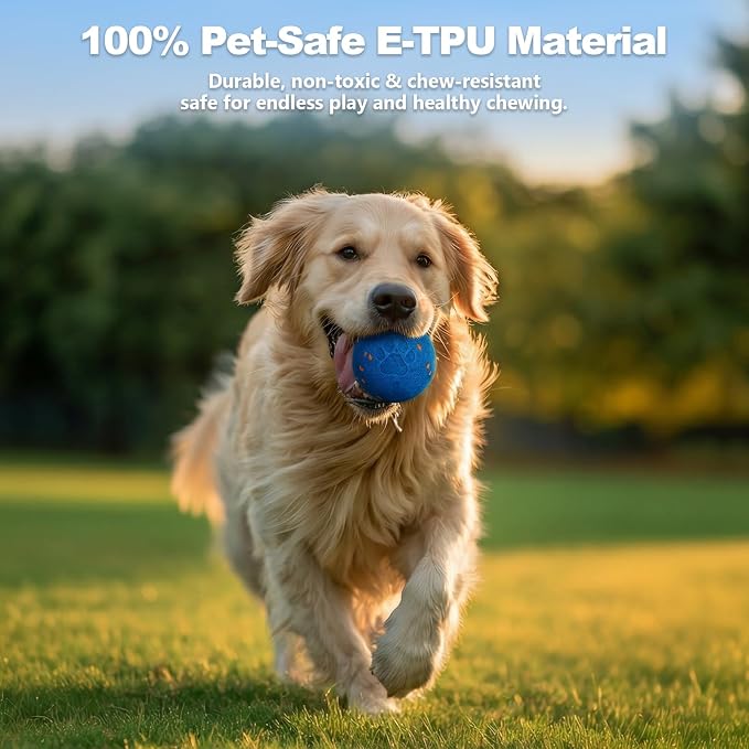 Interactive Dog Toys, 3.2 Inch Smart Dog Ball