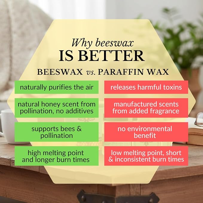 Big Dipper Wax Works Beeswax Aromatherapy Candle Tin – Awaken, Grapefruit & Spruce Scented, Small 1.5” x 1” Tin – 12-Hour Burn, Pure Essential Oils, Clean-Burning & Eco-Friendly