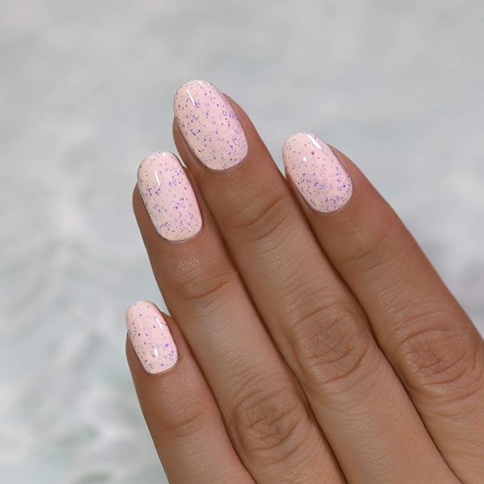ILNP Sweet Tart - Pastel Coral Speckled Nail Polish