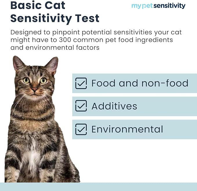 Intolerance Test for Dogs & Cats | 300 Items Tested | Hair Sample | Intolerance/Sensitivity test for your pet. Screens 550 food, environmental and nutritional items. Quick results in 3–5 days