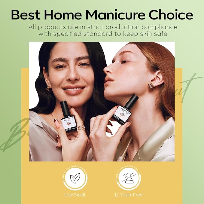 Modelones Gel Nail Polish Set, 6 Colors 2026 St Patricks Spring Green Gold Yellow Sparkle Reflective Glitter Gel Polish Dark Green 9D Cat Eye Nail polish with Magnet Soak Off LED Nail Art Kit DIY Gift