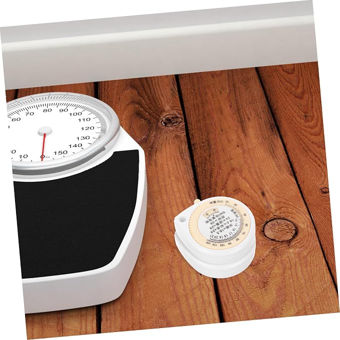 ORFOFE Dual-Sided Soft Tape Measure for Body 2pcs Health Tape Measure 1.5m Reel Accurate Waist Body Measurements Auto-Retractable for Fitness Tracking