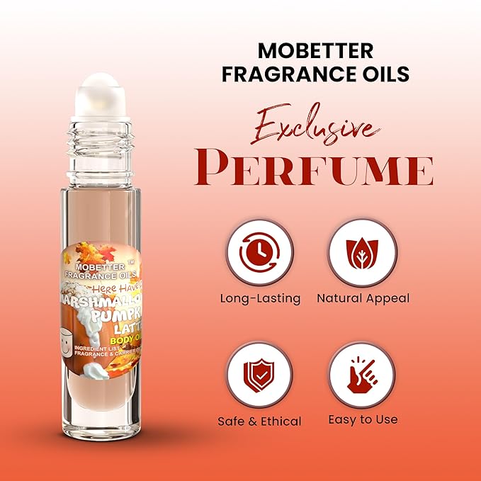 MOBETTER FRAGRANCE OILS Here Have a Marshmallow Pumpkin Latte Perfume Body Oil