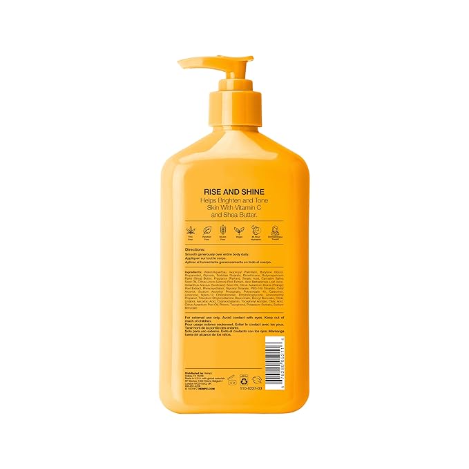 Hempz Body Lotion - Citrus Blossom Limited Edition Daily Moisturizing Cream with Vitamin C, Shea Butter, Aloe, Orange Extract, Hemp Seed Oil Body Moisturizer -17 Fl Oz