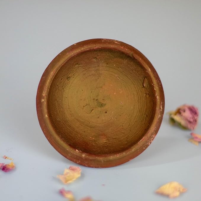 Authentic Moroccan Clay Pot Lip Stain - Traditional Berber Lipstick - Organic, Long-Lasting Lip Color