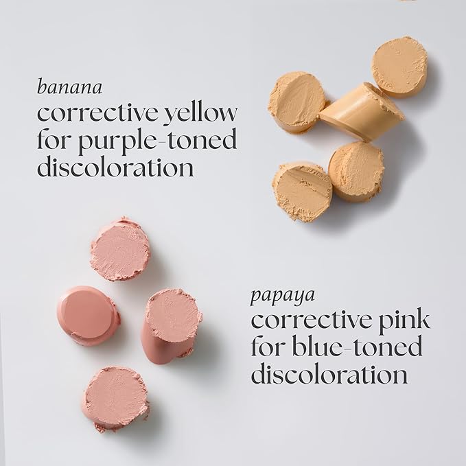Julep Bright Intentions Under Eye Color Corrector Stick | Papaya | Pink Color Correcting Concealer for Dark Circles and Discoloration