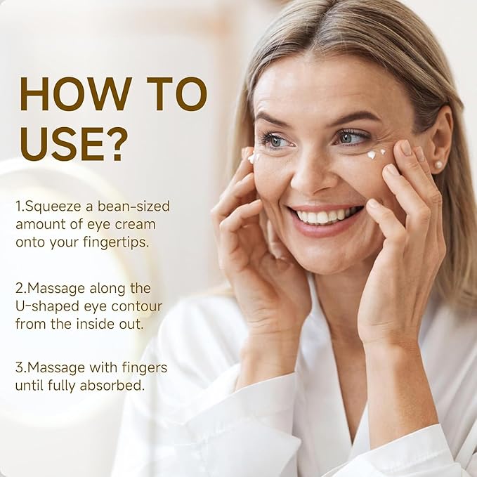 Instant Eye Tightener, Temporary Instant Visibly Reduces Wrinkles Dark Circles Under Eye Bags and Wrinkles Filler, Fine Lines Tightening and Lifting Cream for Women Men,1 FL Oz(Pack of 1)