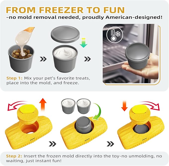Ansoniser Long-Lasting Interactive Dog Toy - Corn Cob Chew Toy