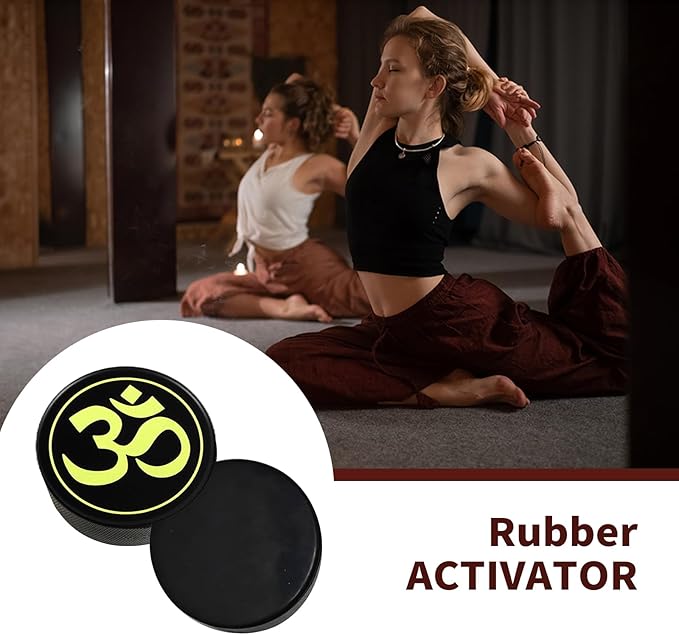 Tuning Fork Activator for Tuning Fork Healing Rubber Tuning Fork Activator Maximum Vibration and Sustain Minimal Noise Good partner for tuning forks easy use works on all frequencies(golden)
