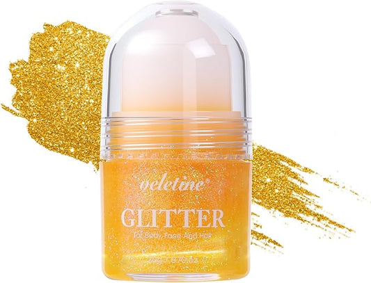 Body Glitter,20g/0.7 oz (Yellow)