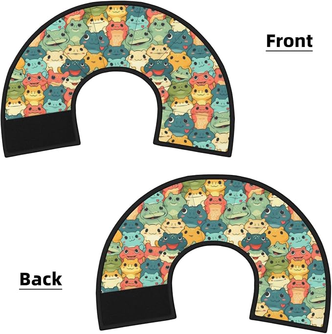 Cartoon Smart Frog for Adjustable Cat Cone Collar