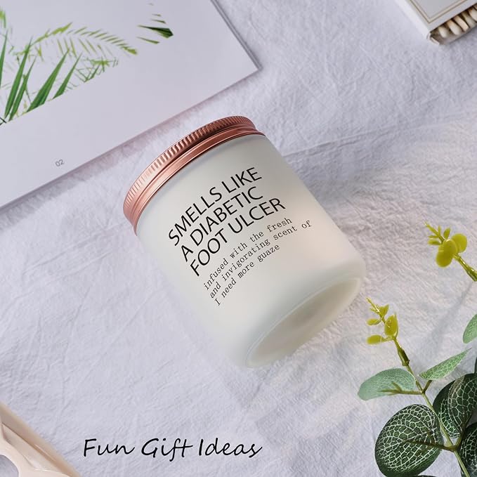 Best Nurses Doctors Gifts for Women, Funny Nurse Doctor Appreciation Christmas Birthday Graduation Retirement Gifts - National Nurses Week Work Candle