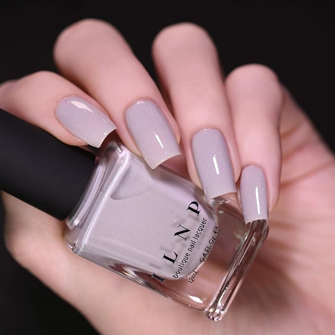 ILNP Vanish - Creamy Dusty Lilac Holographic Nail Polish
