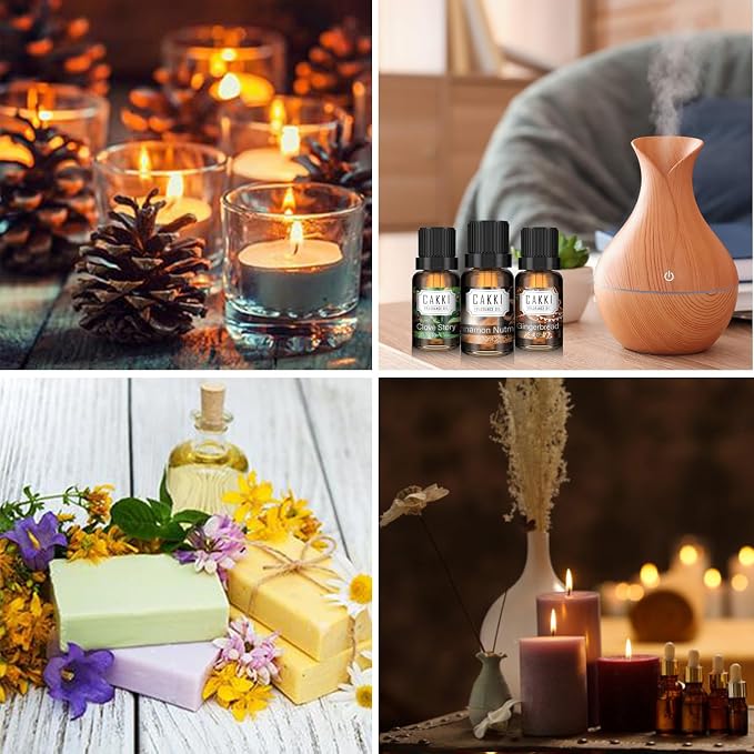 Essential Oils for Diffusers for Home, Scent-Macintosh, Single Large Size 50ml, CAKKI Fragrance Oils, for Candle Making, for Soap Making, Diffuser Oil Scents