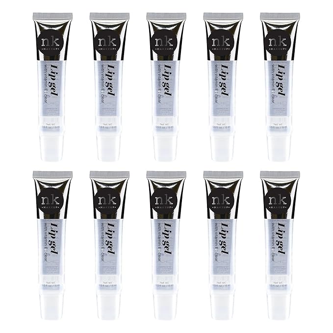 NICKA K NEW YORK Lip Gel, Hydrating, Lightweight, Glides on Effortlessly, Non Sticky Finish Lip Gel Colors (AMZ059)