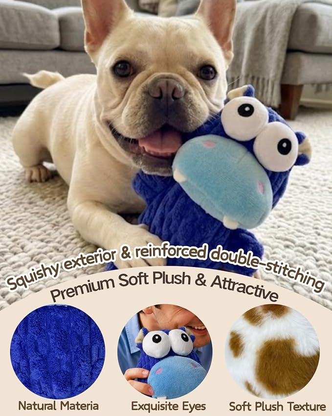 BoYoYo 5 Pack Plush Squeaky Dog Toys for Small Dog,Stuffed Animal Puppy Toy | Dog Toys Bulk to Keep them Busy with Mutt Squeak Sounds,Birthday Toy,Suitable for Interactive Chewing &Teething Medium Dogs