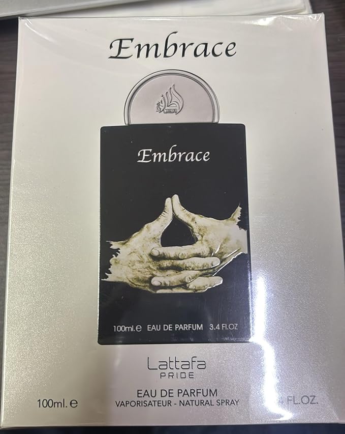 Lattafa Pride Embrace Eau de Parfum Spray for Unisex, 3.4 Ounce