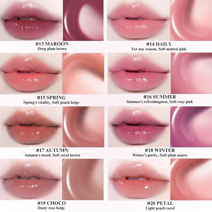 BBIA Glow Tint – Lip Plumping Volumizing Glossy & Glowy Lip Stain Naturally Moisturizing Comfortable Texture Lightweight Long-Lasting Vivid Color Non-Sticky Korean Makeup (29 DREAMY, Pack of 1)