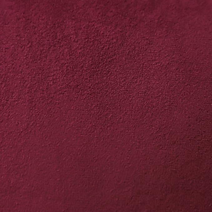 Artscope Luxury Velvet Pillow Covers Super Soft Decorative Square Throw Pillow Covers Case Cushion Covers for Sofa Couch Bedroom Car Decor 24x24 Inch Wine Red