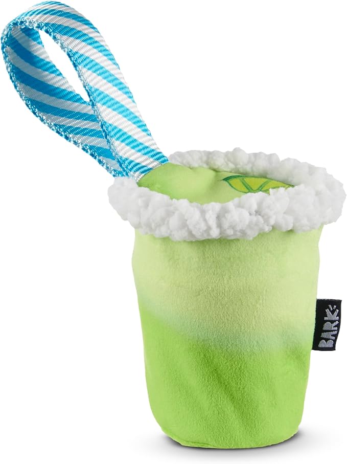 BarkBox Get Ripped Margrrrita Super Chewer Tough Dog Chew Toy - 2 Toys in 1