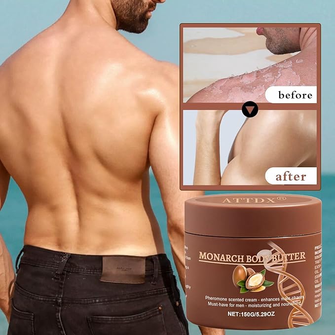 Pheromone Scented Cream, Cologne Body Butter for Men, Pheromone body butter for men, Hydrates and moisturizes to enhance attractiveness (1)