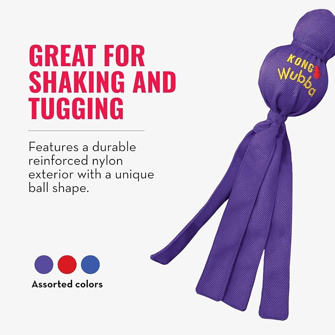 KONG Wubba Tug of War and Fetch Dog Toy, for XL Dogs
