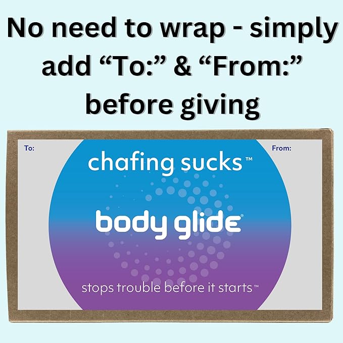 Body Glide Body & Foot Glide Gift Set | Complete Skin Protection for Sports, Play & Everyday | 1.5oz Body Anti Chafing Stick & 0.8oz Foot Glide Blister Prevention Stick