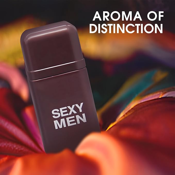 AFLUXE Men's Cologne Gift Set - Variety Pack of 4 Long Lasting Fragrances with 10ml Pheromone Cologne (6PM Ebony/6pm Mist/717 Sexy Men/6pm Royal)