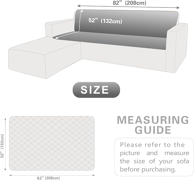 Dogs/Cats Bed Mats, Dog Pad Washable Removable Couch Cover with Anti-Slip Back, Plush Long Fur Mat, Perfect for Small, Medium and Large Dogs.(Dark Gray, 52"x82")