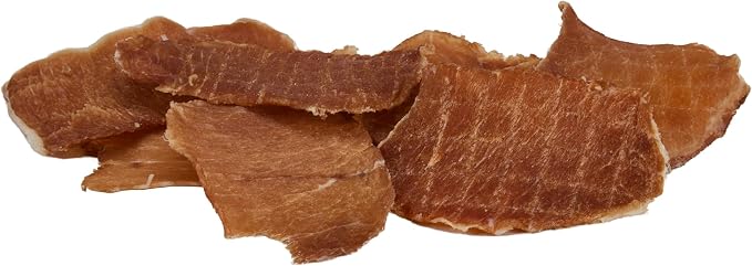 JustFoodForDogs Ingredient Healthy Dog Treats and Dog Snacks,Jerky Treats,Human Grade,Preservative and Grain Free,Rawhide Free Chews,Low Calorie Treat - Pork,5 oz,(Pack of 2)