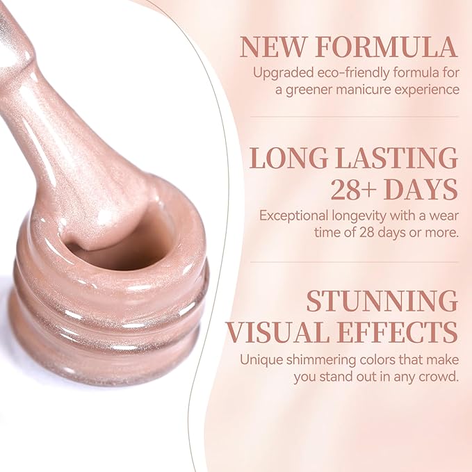 Born Pretty Glassy Nude Cat Magnetic Eye Gel Nail Polish,Glitter Nude Light Pink Jelly Translucent Magnetic Gel Polish,Soak Off U V Gels Nail Art Design Salon DIY Home 15ML