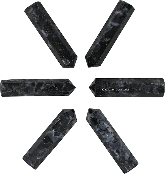 Amazing Gemstone Crystal Points Bulk Healing Crystals & Stones - Premium Single Terminated Healing Wand Point Bulk Crystals for Crafts, Crystal Grid, DIY Work