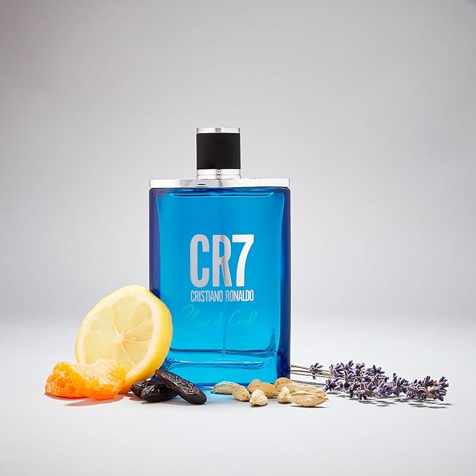 Play It Cool by Cristiano Ronaldo for Men - 3 Pc Gift Set 3.4oz EDT Spray, 5.1oz Shower Gel, 4.1oz Body Spray