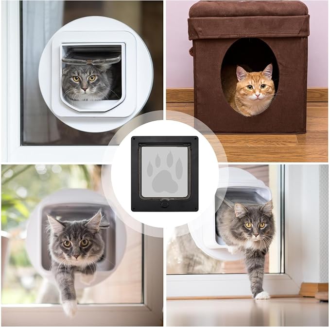 Cat Door Smart Magnetic Pet Supplies