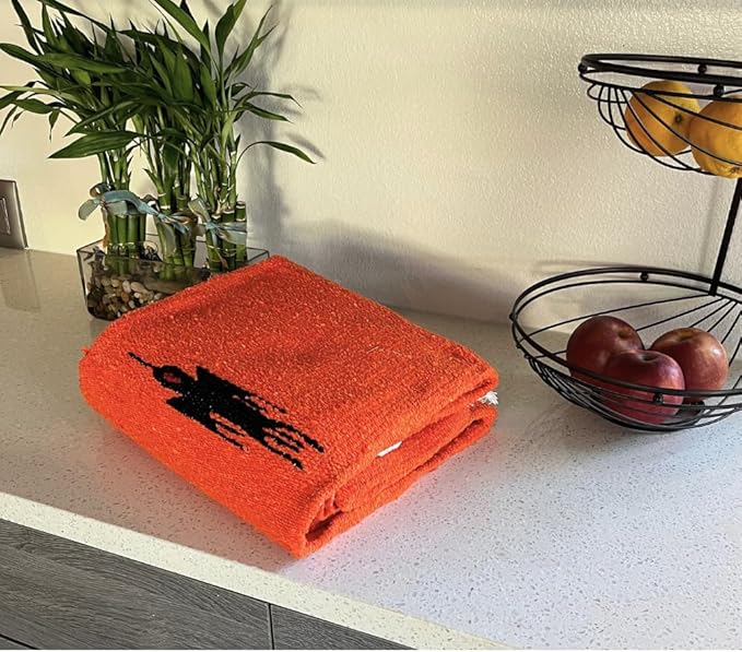 Open Road Goods Mexican Thunderbird Yoga Blanket, Handwoven Throw for Yoga, Meditation, and Home Décor – Versatile Blanket for Beach, Picnic, Camping, or Outdoor Use