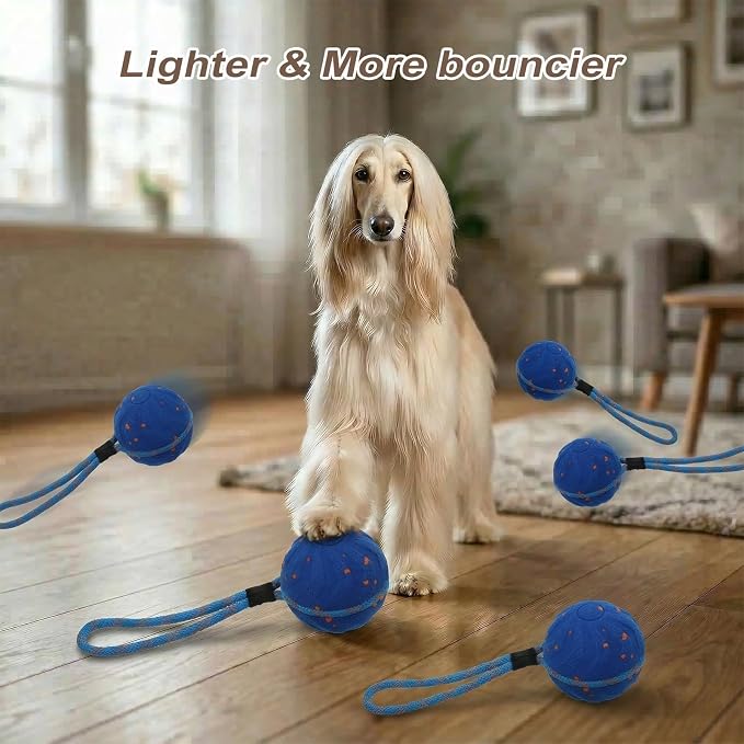 Smart Interactive Dog Toy,Smart Moving Bouncing Dogs Ball with RGB Lights, Automatic Moving, Bouncing, and Rotating,E-TPU Durable & Waterproof,for Small Medium Dogs Keep Them Busy (Type A)