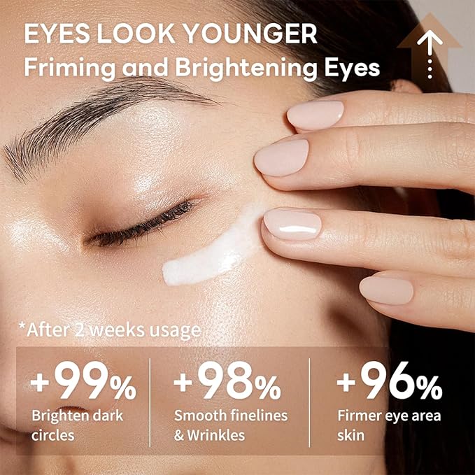 Retinol Eye balm Stick,Anti-Aging Firming & Moisturizing Balm,Moisturizing & anti-ging Firming Balm Under EyeCream Anti Aging, Reduces Puffiness Fine Lines with Upgraded Formula 0.1 OZ/3g(2pc)