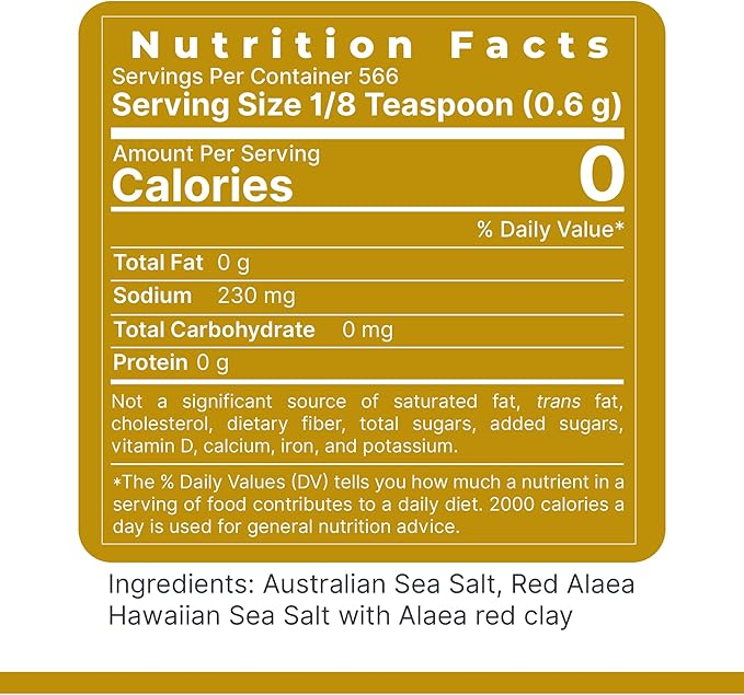 Premier Research Labs Pink Salt - Our Pink Sea Salt is a Hawaiian Red Alaea Sea Salt and Australian Salt Blend for Cooking, Baking with Minerals and Rich Taste - 12 oz
