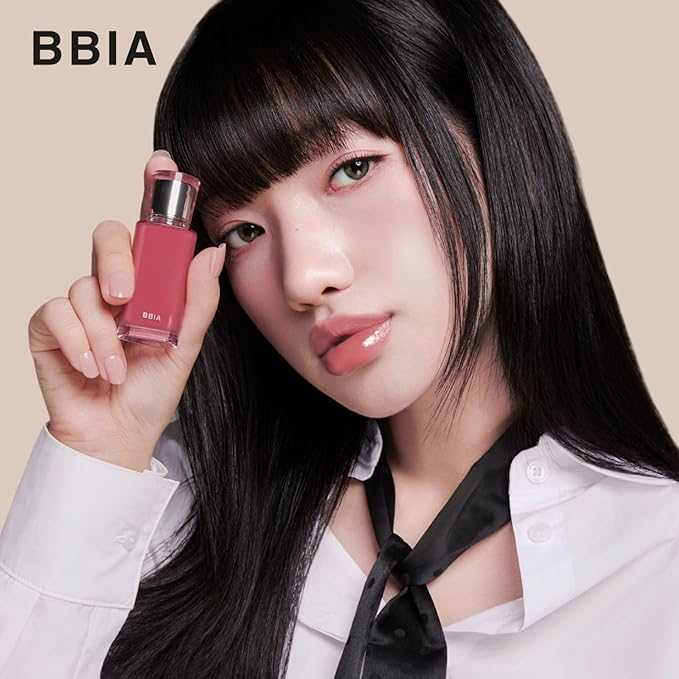 BBIA Lucky Shine Tint – Glass-like High-Glossy & Glowy Lip Stain Soft Muted Color Naturally Moisturizing & Plumping Comfortable Texture Long-Lasting Non-Sticky Korean Makeup (07 LUCKY NUTS)