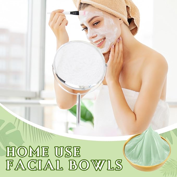 12 Pcs 3.23 In DIY Face Mask Bowl Stainless Steel Esthetician Facial Mask Bowl Small Facial Esthetician Supplies for Women Skincare Products Lady Home Salon Cosmetic Beauty (Gold)