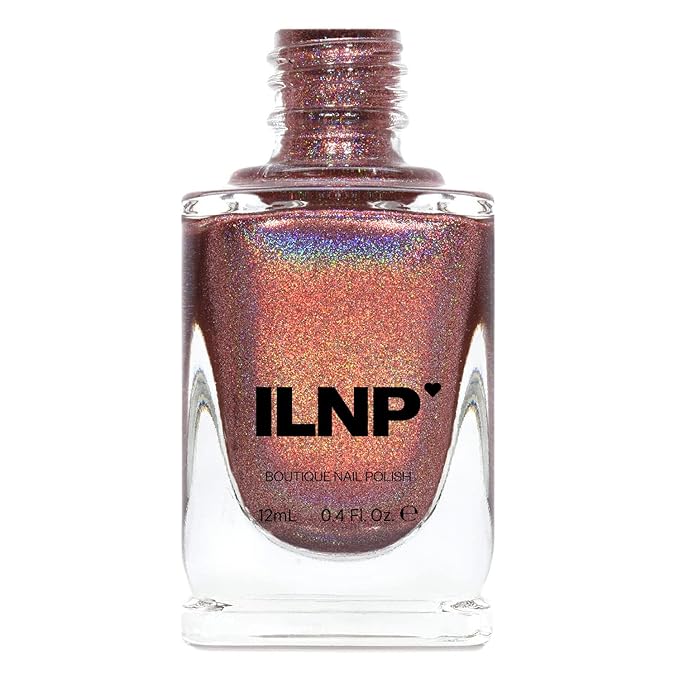 ILNP Dinner Party - Alluring Marsala Ultra Holographic Nail Polish