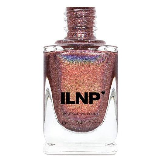 ILNP Dinner Party - Alluring Marsala Ultra Holographic Nail Polish
