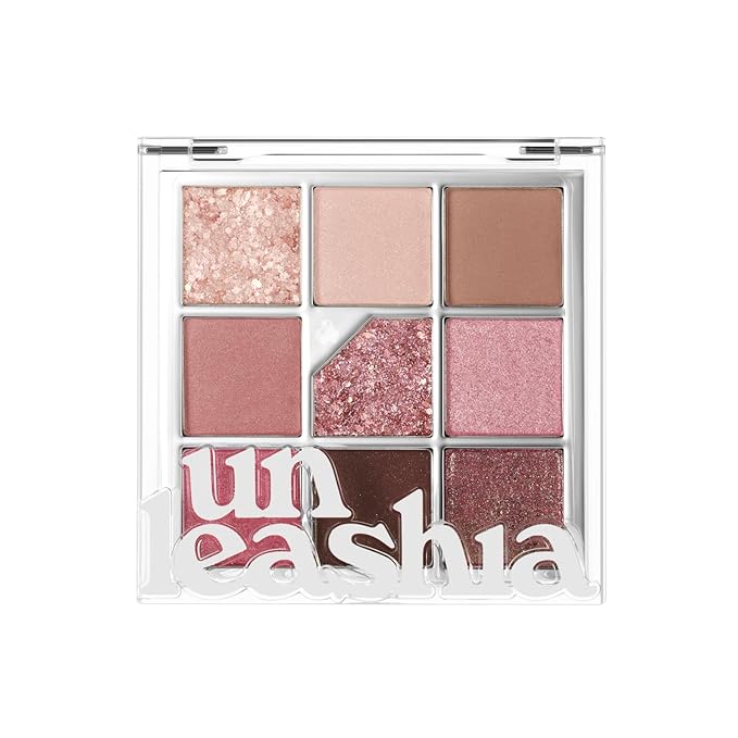 UNLEASHIA Glitterpedia Eye Palette NO.5 All of Dusty Rose